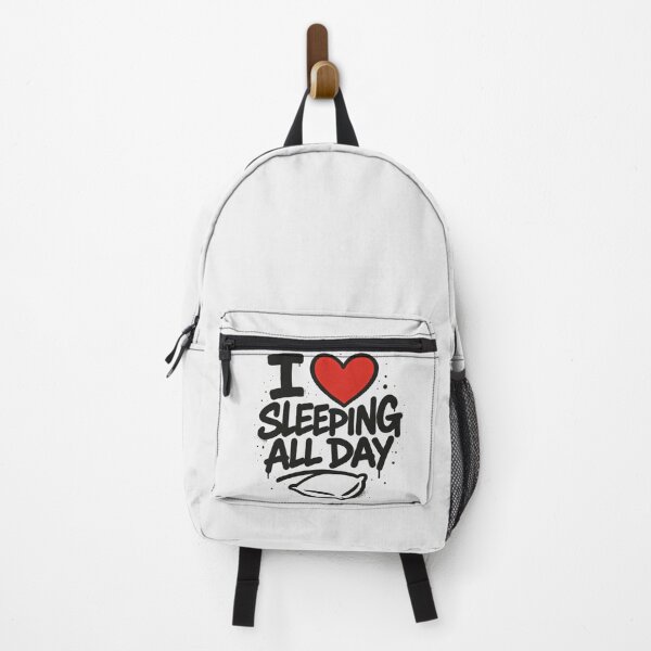 Item preview, Funny Sleep Quote I Love Sleeping All Day designed and sold by Dogdogdesignsart .