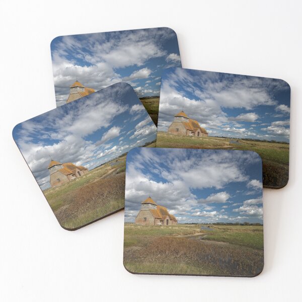 Item preview, St Thomas Becket Church on the marsh at Fairfield in Kent England UK designed and sold by John Gilham - Landscape Photography.