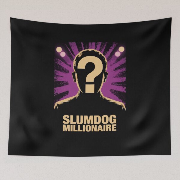 Item preview, Slumdog Millionaire Minimalist Fan Art Poster designed and sold by Enea Kelo.