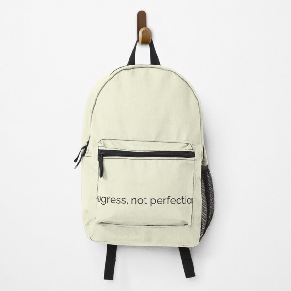 Item preview, Progress Not Perfection – Motivational Minimalist Quote Shirt - Dark designed and sold by TeeeCrafted.