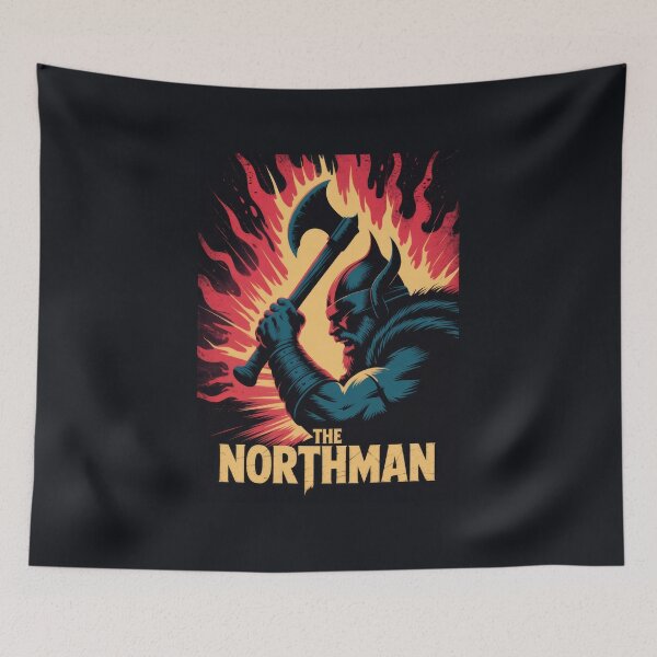 Item preview, The Northman Minimalist Fan Art Poster designed and sold by Enea Kelo.