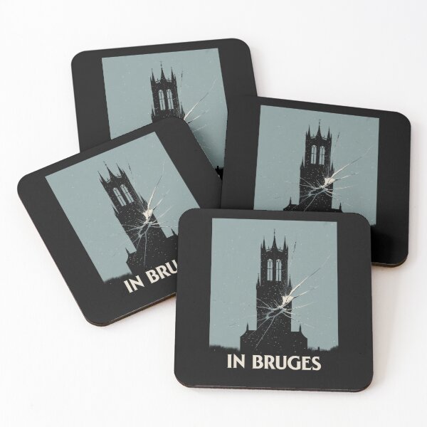 Item preview, In Bruges Minimalist Fan Art Poster designed and sold by Enea Kelo.