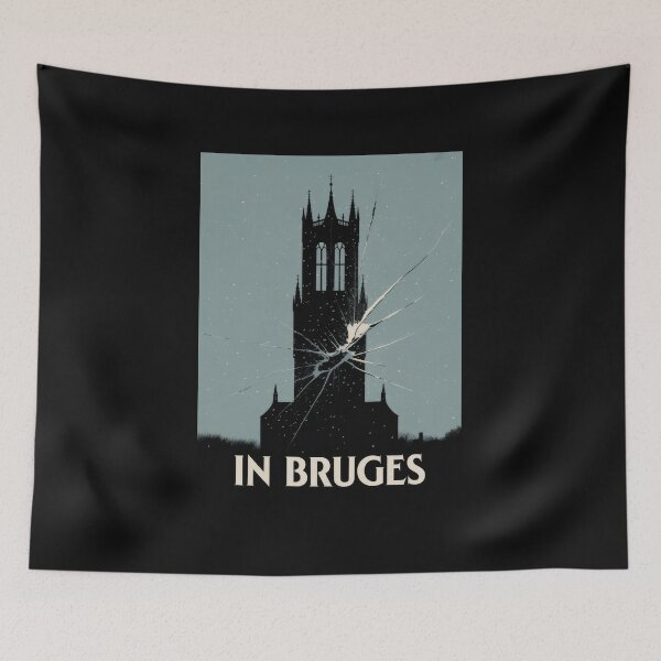 Item preview, In Bruges Minimalist Fan Art Poster designed and sold by Enea Kelo.