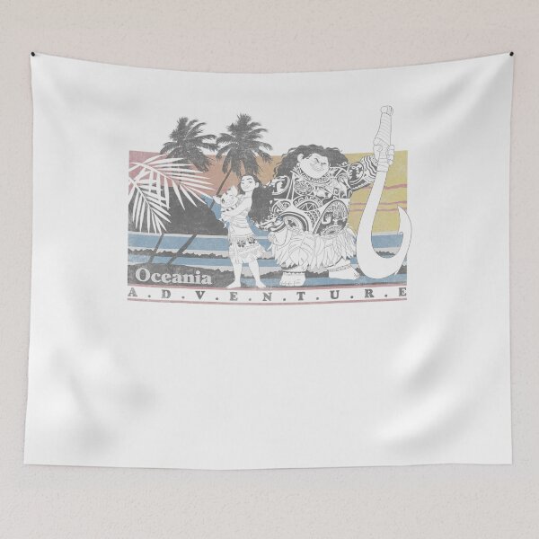 Item preview, with Girl Vintage Island Tropical Ocean Waves Cartoon designed and sold by Rodolfo-Garment.