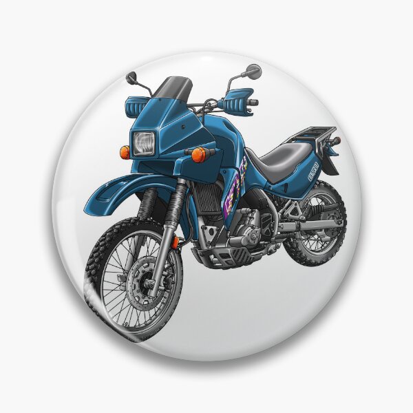 Item preview, Kawasaki KLR650 1999 (Teal Blue) for Motorcycle Riders designed and sold by MotoApparelHub.