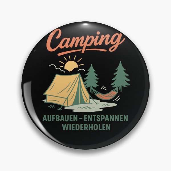 Item preview, Camping Set Up Relax Repeat Nature designed and sold by LuminOrb.