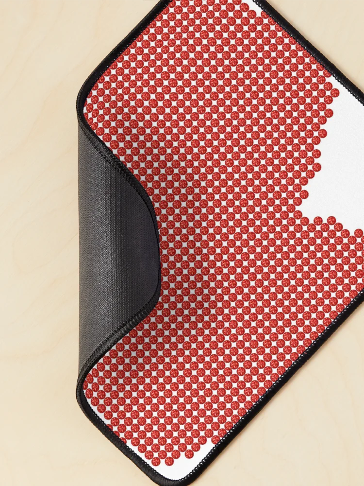 Thumbnail 2 of 5, Mouse Pad, Germany Red Rhinestone designed and sold by TheIconSmith.