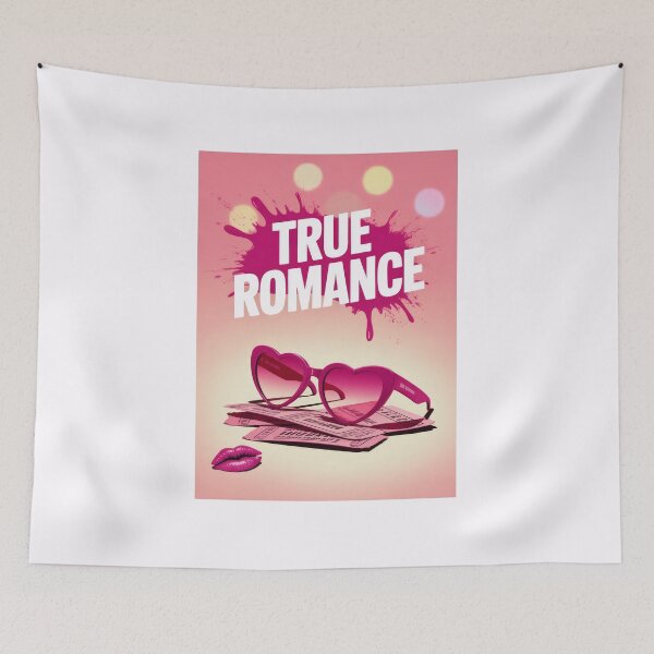 Item preview, True Romance Minimalist Fan Art Poster designed and sold by Enea Kelo.