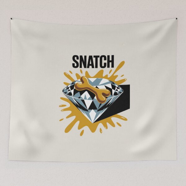Item preview, Snatch Minimalist Fan Art Poster designed and sold by Enea Kelo.