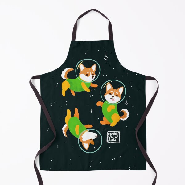 Item preview, Space Dogs: Corgies designed and sold by Maike Vierkant - Connecting the Cute and the Nerdy.