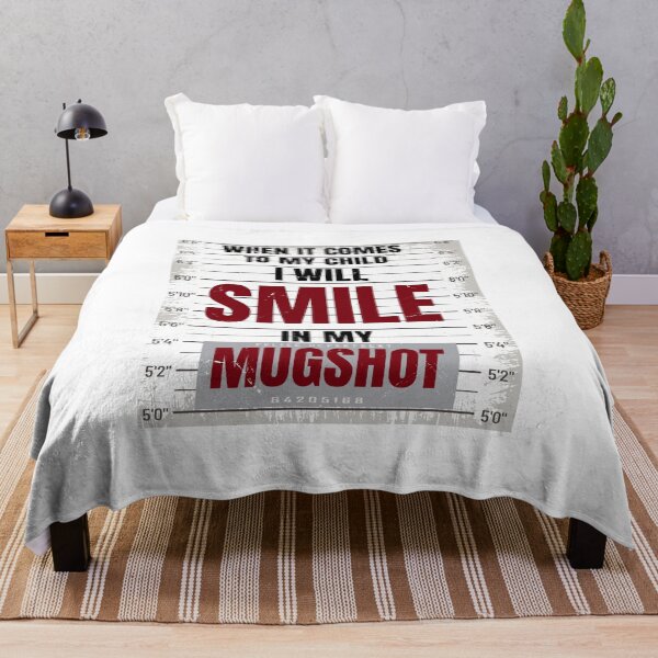 Item preview, Bold Quote Design - "When It Comes to My Child I Will Smile in My Mugshot" Protective Parent Typography designed and sold by Charaff.