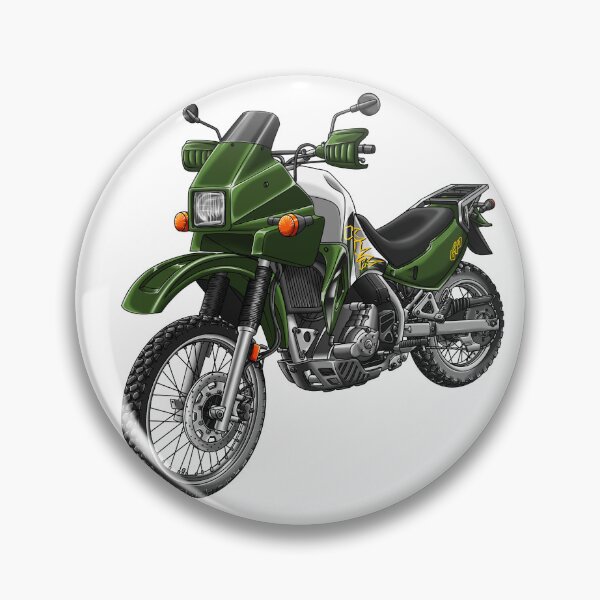 Item preview, Kawasaki KLR650 2002 (Olive Green) for Motorcycle Riders designed and sold by MotoApparelHub.