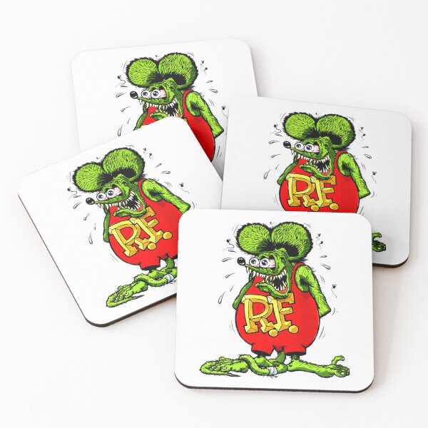 Item preview, Cartoon Monster Vintage Rod Hot Groovy Rat designed and sold by Kurt-Gigantic.