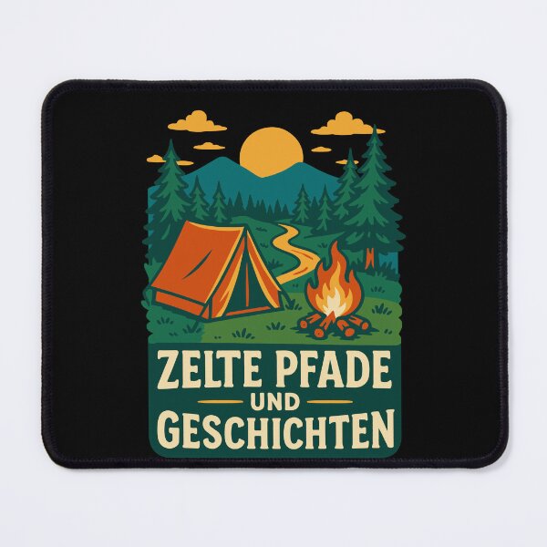 Item preview, Tents, Trails, and Stories: Camping Adventures designed and sold by LuminOrb.