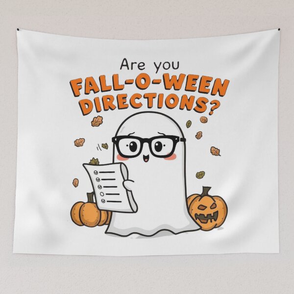 Item preview, Are You Fall-O-Ween Directions? – Funny Halloween Pun designed and sold by jelonkaa.