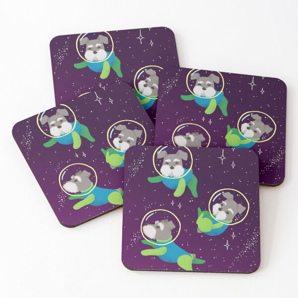 Item preview, Space Dogs: Schnauzer designed and sold by Maike Vierkant - Connecting the Cute and the Nerdy.