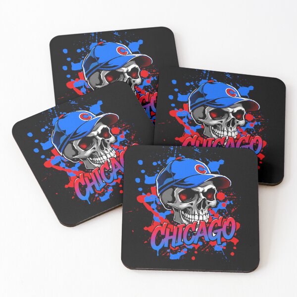 Item preview, Chicago Cubs Skull designed and sold by kot-kot.
