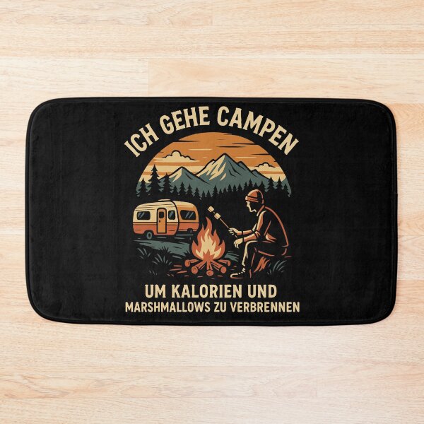 Item preview, I'm Going Camping Calories and Marshmallows designed and sold by LuminOrb.