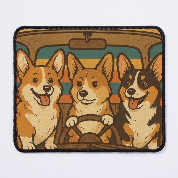 Item preview, Retro Corgis Cookie Run Poster designed and sold by Flying Doggo.