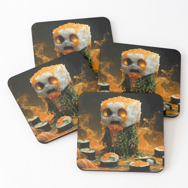 Item preview, Sushi of the Damned: A Hellish Banquet designed and sold by creativelyblackterror.
