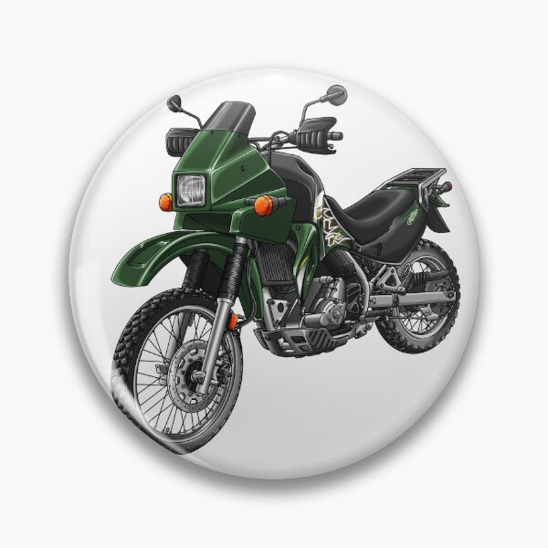 Item preview, Kawasaki KLR650 2003 (Camo Green) for Motorcycle Riders designed and sold by MotoApparelHub.