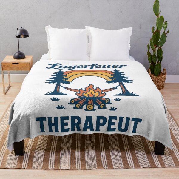 Item preview, Campfire Therapist Camper Design for Camping designed and sold by LuminOrb.