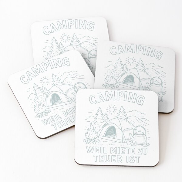 Item preview, Camping Because Rent Is Too Expensive Adventure Nature designed and sold by LuminOrb.