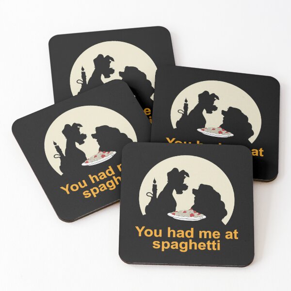 Item preview, Movies Couple Cartoon Vintage Spaghetti Romantic Dogs designed and sold by Ludvig-Faint91.