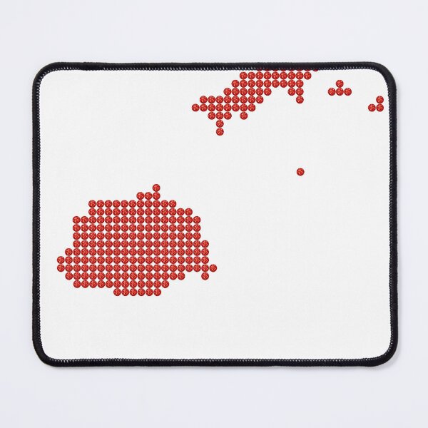 Item preview, Fiji Red Rhinestone designed and sold by TheIconSmith.