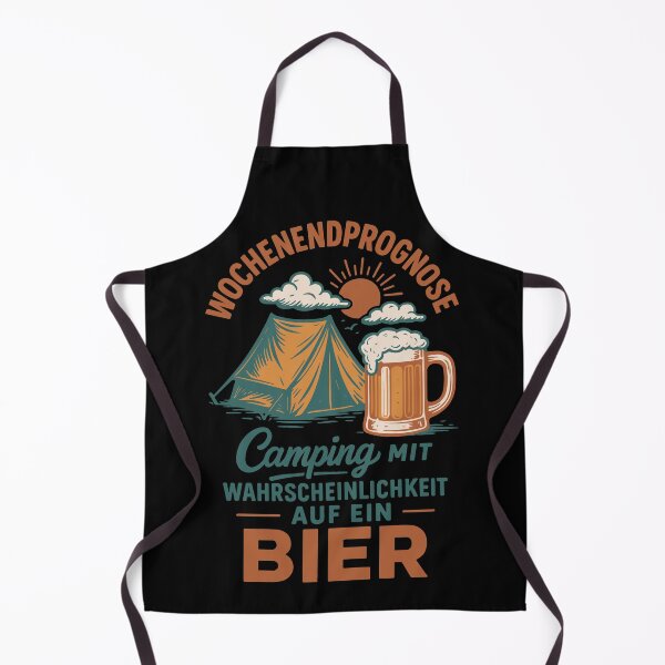Item preview, Weekend forecast Camping With Beer designed and sold by LuminOrb.