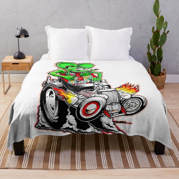 Item preview, Cartoon Vintage Rat Rod Groovy Hot Monster designed and sold by Kurt-Gigantic.