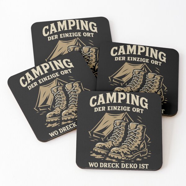 Item preview, Camping The only place where dirt is decoration Camper designed and sold by LuminOrb.