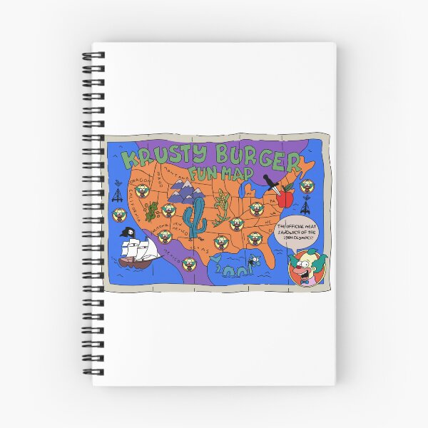 Item preview, Burger Fun Map designed and sold by Bored Imagination .