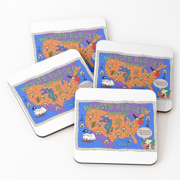 Item preview, Burger Fun Map designed and sold by Bored Imagination .