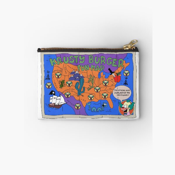 Item preview, Burger Fun Map designed and sold by Bored Imagination .