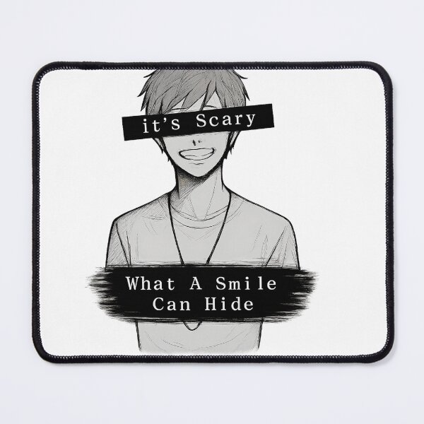 Item preview, It’s Scary – What A Smile Can Hide designed and sold by GALLERY DRIFT.