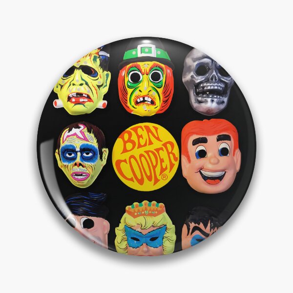 Item preview, Vintage Ben Cooper Halloween Masks designed and sold by Art-RichardFarm.