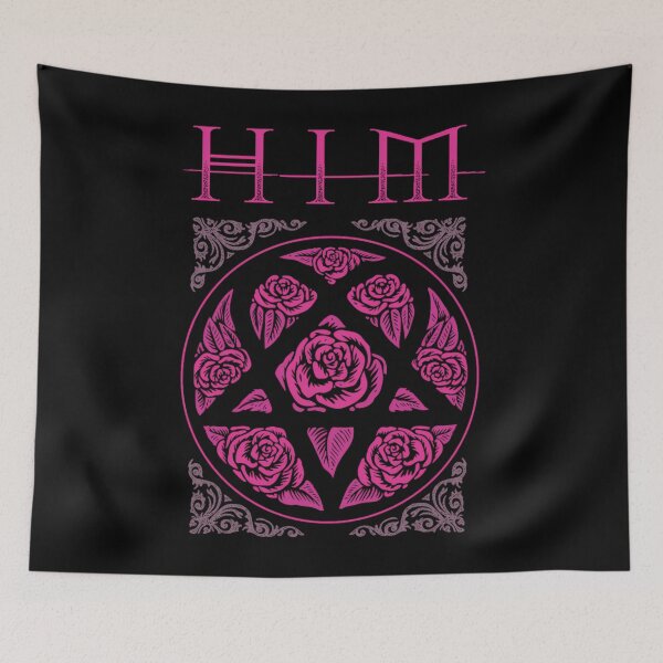Item preview, Heartagram Him Band Tee Heartagram Tee Pink Him Band Logo designed and sold by LavernVon.