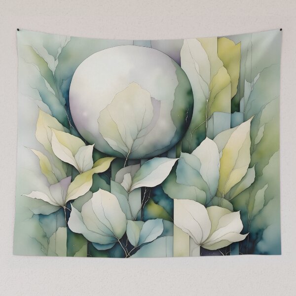 Item preview, Abstract botanical creation designed and sold by 2-Seraphira.