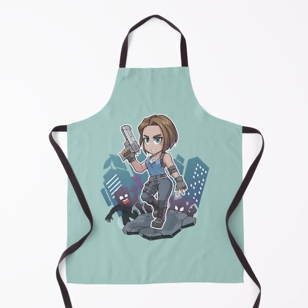 Item preview, Chibi Survivor Heroine Zombie Apocalypse Artwork | PERFECT GIFT FOR YOU AND FRIENDS designed and sold by TianjieLi.