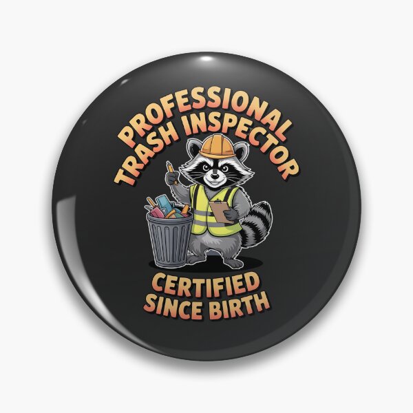 Item preview, Trash inspector - I love raccoon - Raccoon now - Free raccoon - Raccoon only - Live raccoon - Just do raccoon - Funky raccoon - Enjoy raccoon - Raccoon for you - Raccoon forever designed and sold by JansenGS.