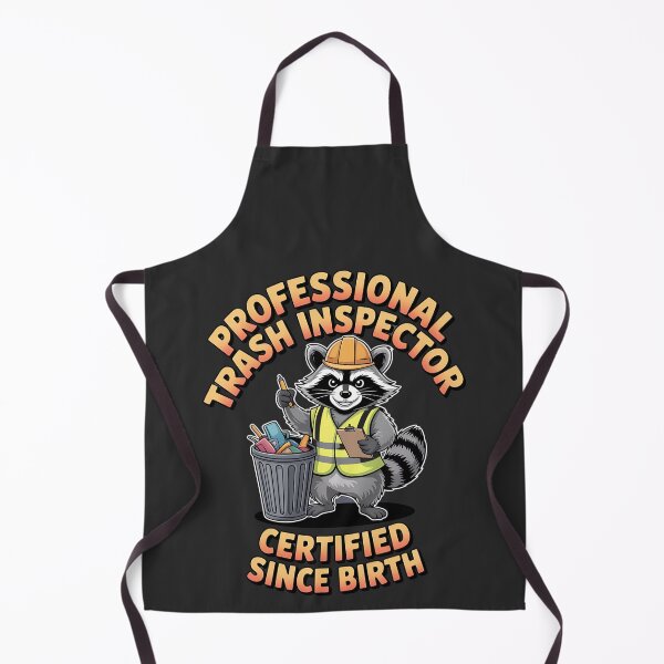 Item preview, Trash inspector - I love raccoon - Raccoon now - Free raccoon - Raccoon only - Live raccoon - Just do raccoon - Funky raccoon - Enjoy raccoon - Raccoon for you - Raccoon forever designed and sold by JansenGS.
