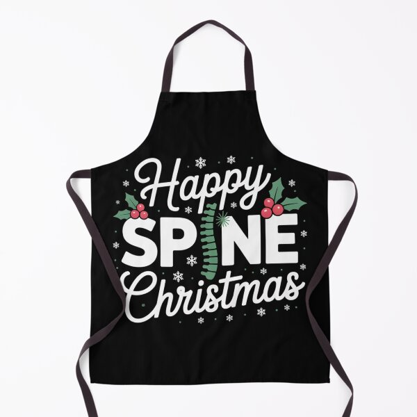 Item preview, Happy Spine Christmas Funny Osteopathy Holiday designed and sold by osteopath shop.