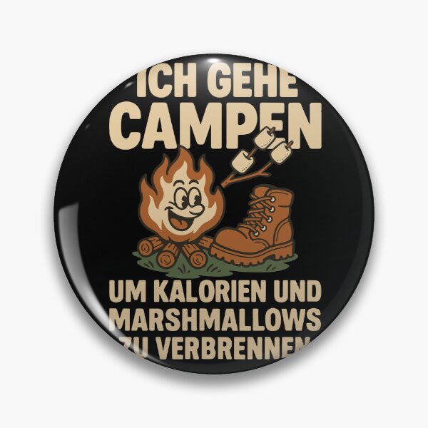 Item preview, I Go Camping for Calories and Marshmallows designed and sold by LuminOrb.