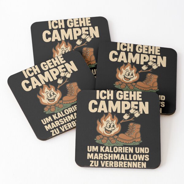 Item preview, I Go Camping for Calories and Marshmallows designed and sold by LuminOrb.