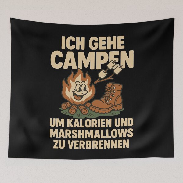 Item preview, I Go Camping for Calories and Marshmallows designed and sold by LuminOrb.