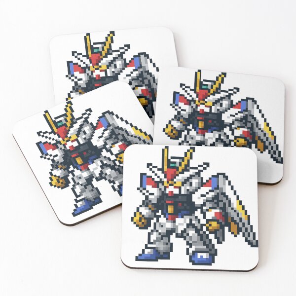 Item preview, strike freedom gundam pixel art designed and sold by sabartgunpla.