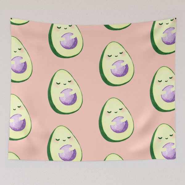 Item preview, Space Core Avocado designed and sold by Maike Vierkant - Connecting the Cute and the Nerdy.
