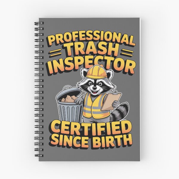 Item preview, Trash inspector - I love raccoons - simply raccoon - Got raccoon - Funky raccoon - Do it with raccoons - Raccoon for all - Inspired by raccoon - Easy raccoon designed and sold by JansenGS.