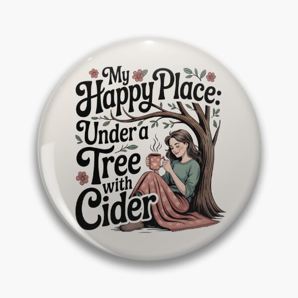 Item preview, My Happy Place: Under a Tree with Cider - Cozy Autumn Design designed and sold by Jollys-ArtShop.